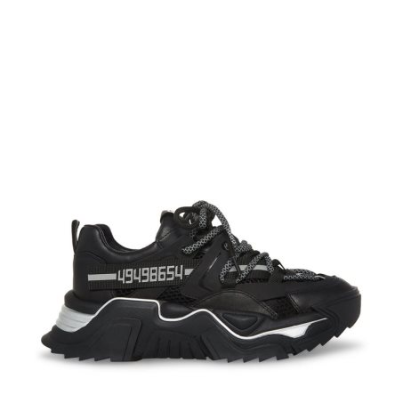 Zapatillas Steve Madden Power Mujer Negras | ES LE180S